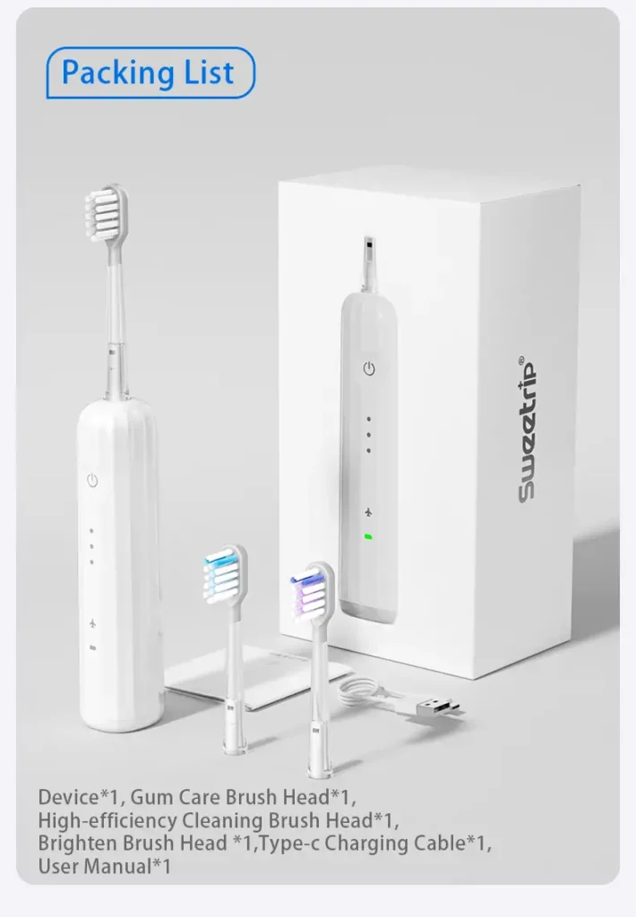 Sweetrip M9 Oscillation and Vibration Toothbrush A Game-Changer in Sonic Oral Care