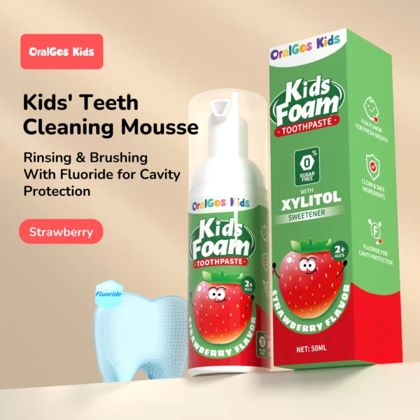 OralGos Kids Foam Toothpaste