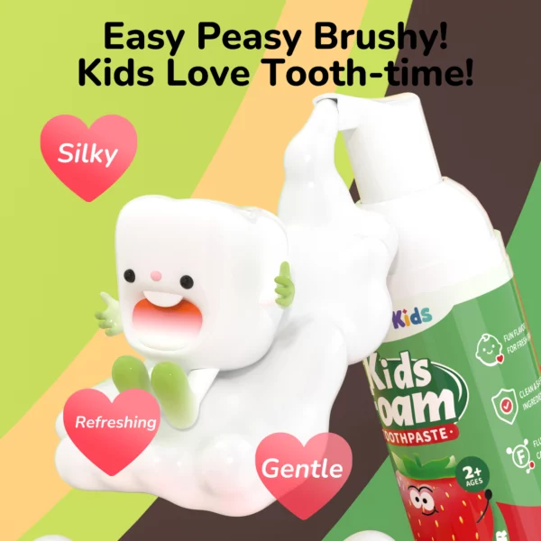 OralGos Kids Foam Toothpaste