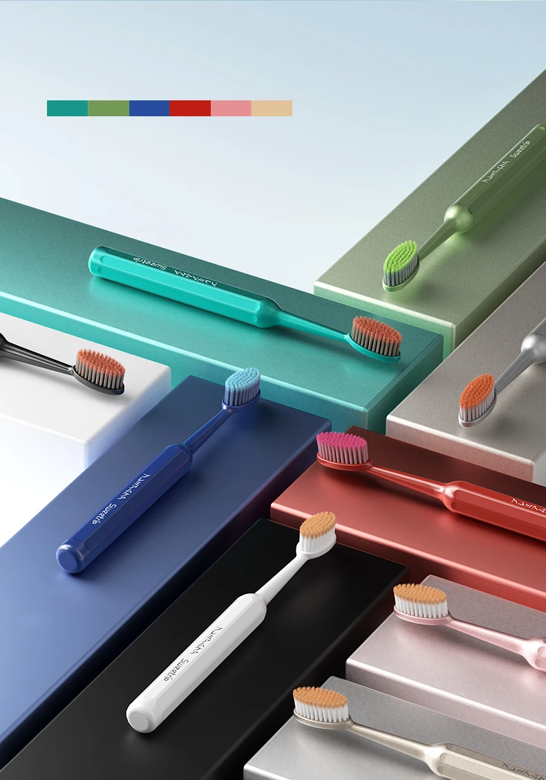 Sweetrip S293 Premium Wide-Head Toothbrush – Ultra-Fine Soft Bristles, 3-Pack
