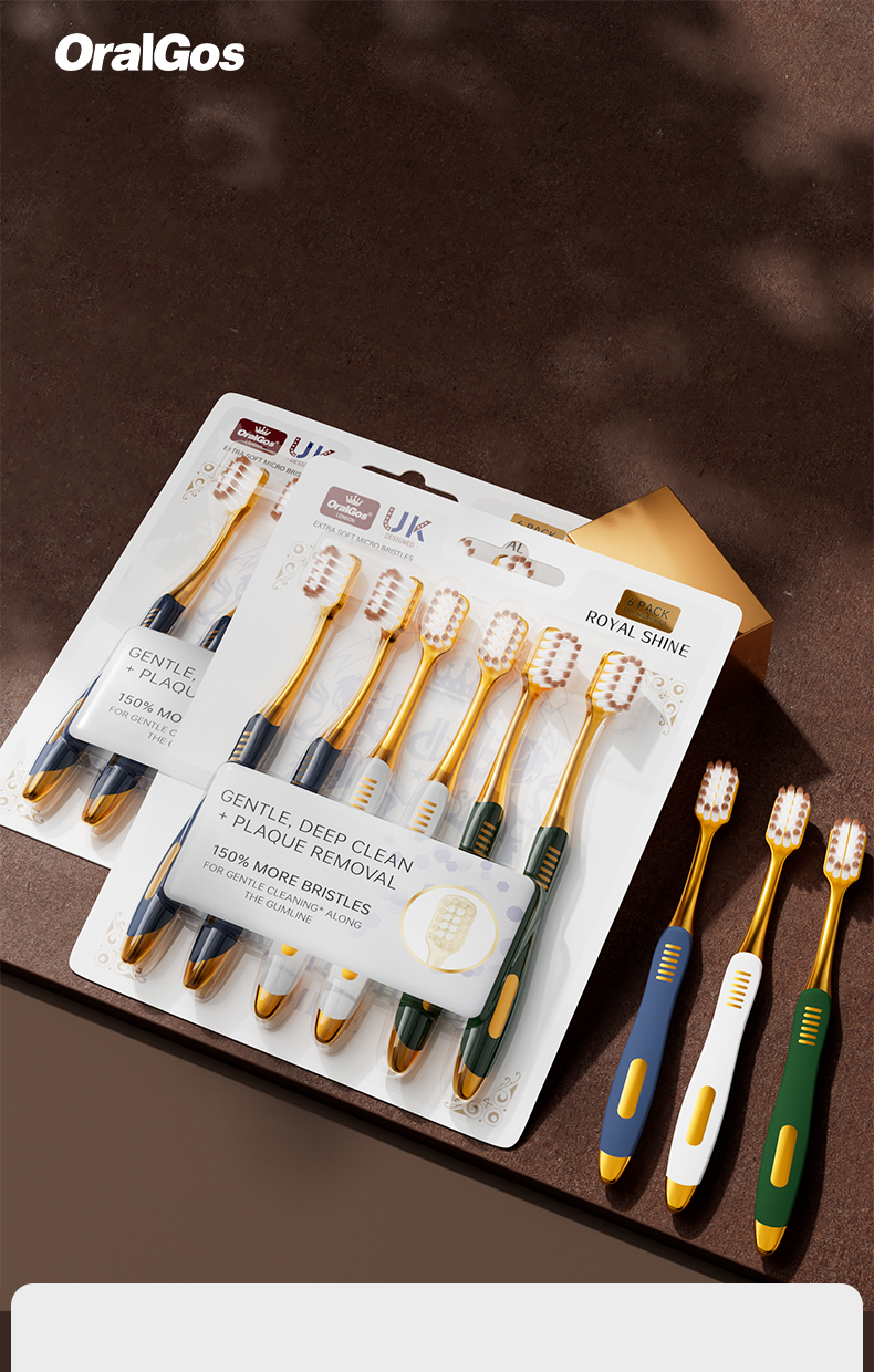 OralGos DB099 Royal Shine Ultra Soft Toothbrush
