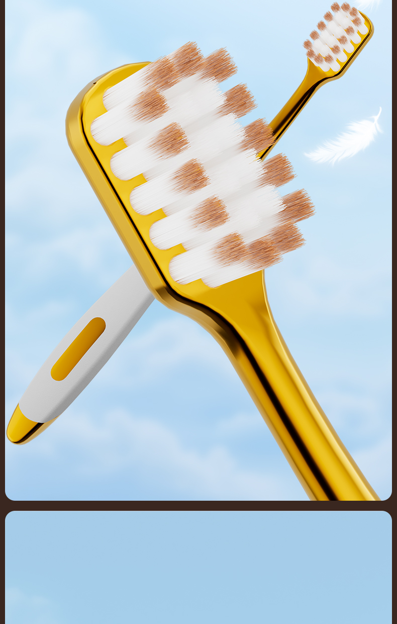 OralGos DB099 Royal Shine Ultra Soft Toothbrush