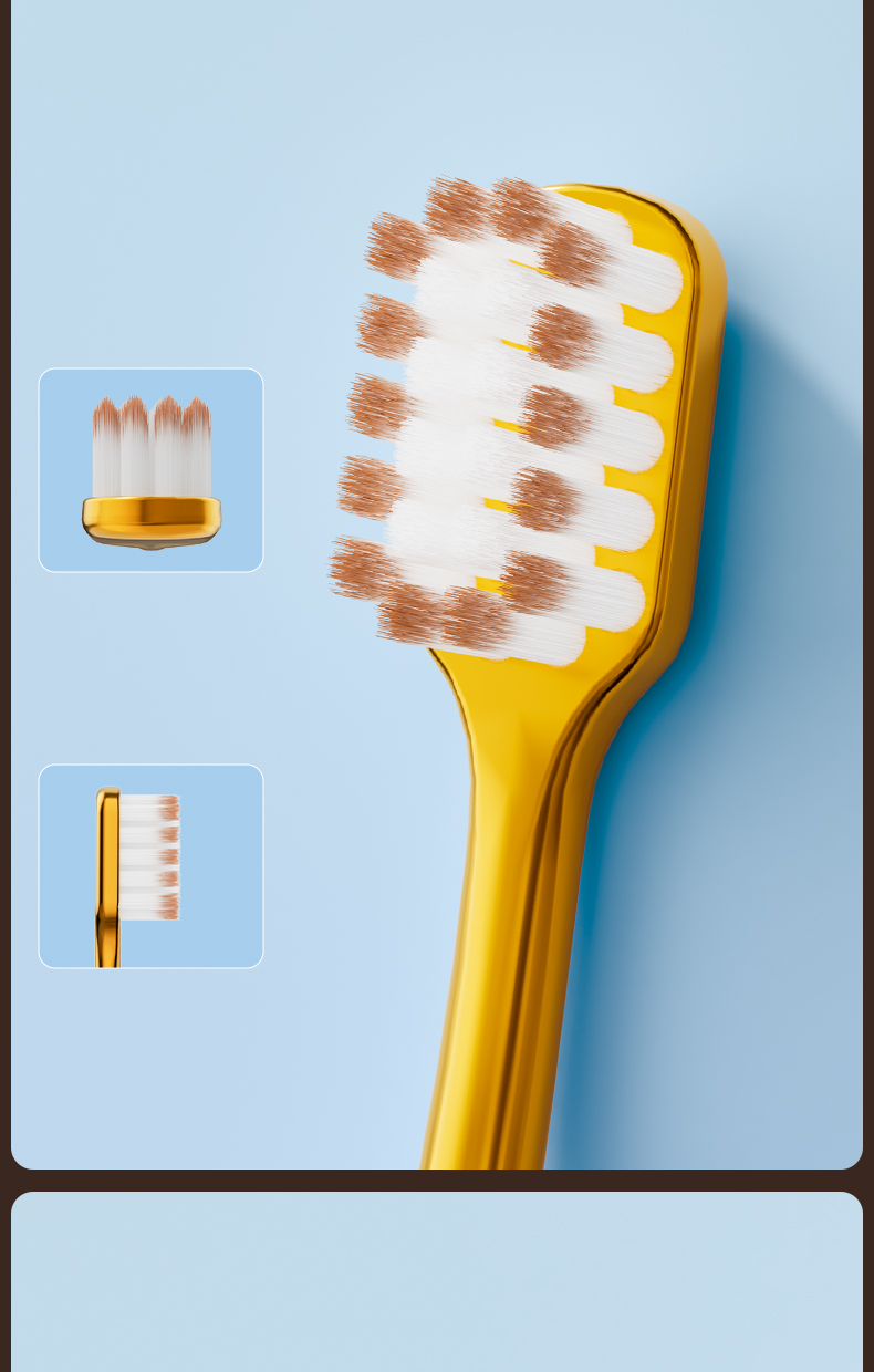 OralGos DB099 Royal Shine Ultra Soft Toothbrush