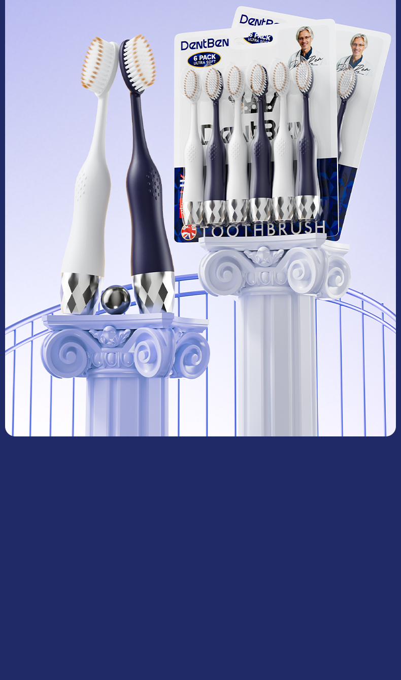 DentBen Ultra Soft Toothbrush Set