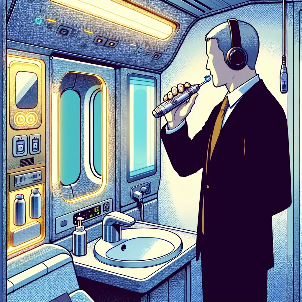 Can You Use an Electric Toothbrush While Flying