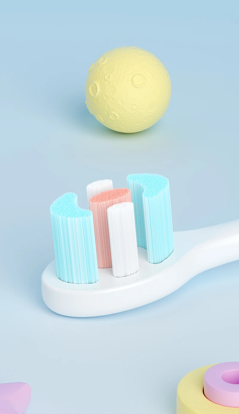 MOMODENT MO001 Manual Baby Toothbrush with Astronaut Handle (Ages 0–3)