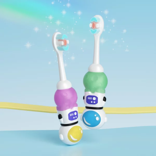 TOYAX MO001 Manual Baby Toothbrush with Astronaut Handle (Ages 0–3)