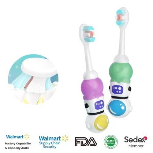 TOYAX MO001 Manual Baby Toothbrush with Astronaut Handle (Ages 0–3)