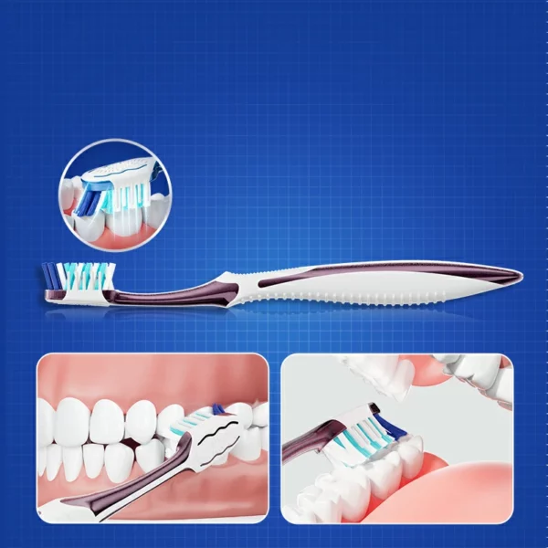 DentBen DB561 Cross-Angled Bristle Toothbrush 4 DentBen DB561 Cross-Angled Bristle Toothbrush