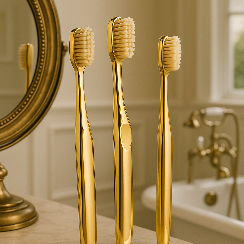 toothbrush in luxury bathrooms