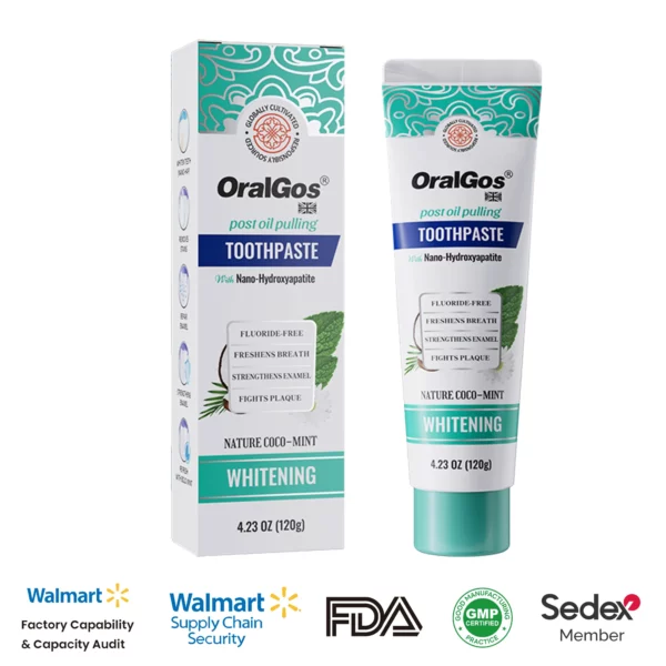 OralGos DB865 Coco-Mint Fresh Whitening Toothpaste OralGos DB865 Coco-Mint Fresh Whitening Toothpaste