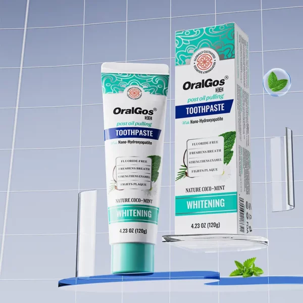 OralGos DB865 Coco-Mint Fresh Whitening Toothpaste8 OralGos DB865 Coco-Mint Fresh Whitening Toothpaste