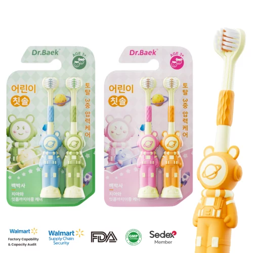 Kids Triple Toothbrushes Toothbrush
