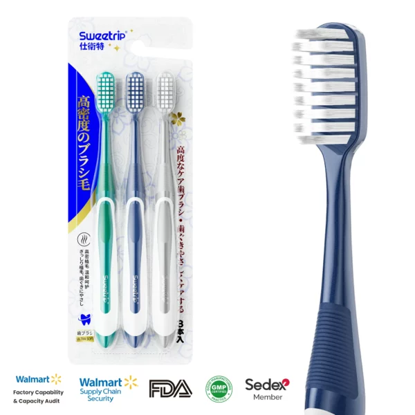 Manual Toothbrush (13) Ultra-Soft Filament Toothbrush