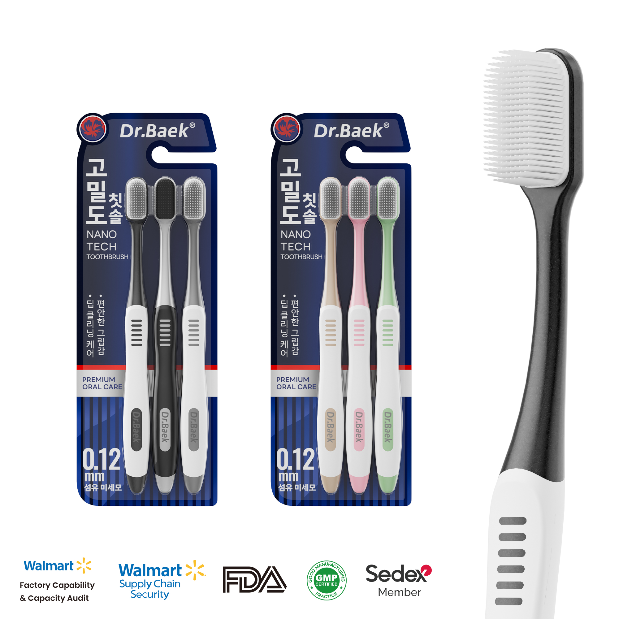 T-Shaped Kids Toothbrush with Wide Head – Ultra-Soft PBT Bristles