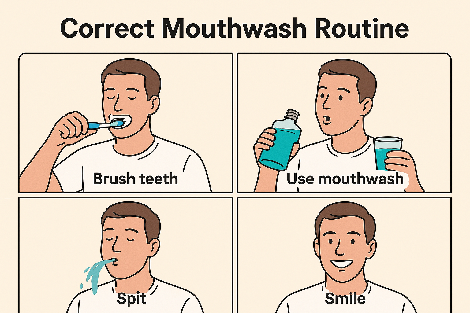 The Right Way to Use Mouthwash