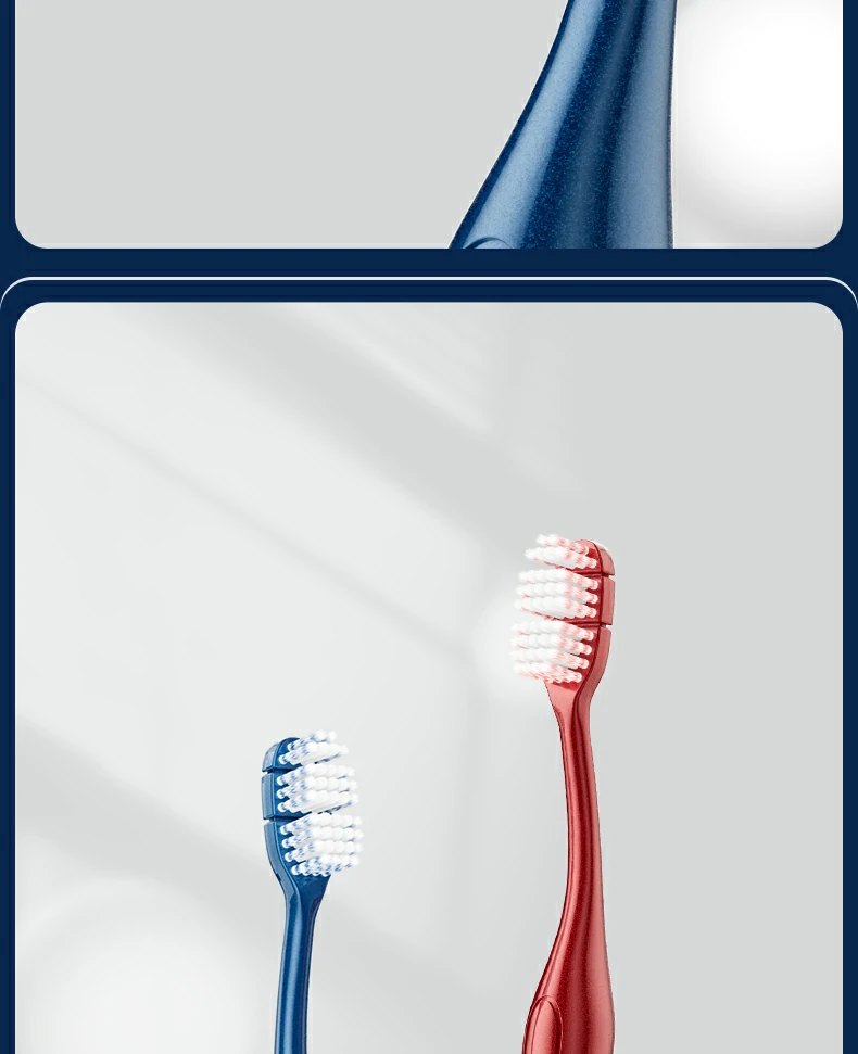 Custom Adult Extra Soft Toothbrush for Gentle Daily Care