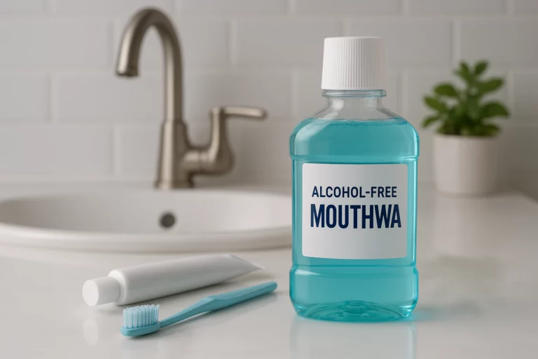 Alcohol-free mouthwash