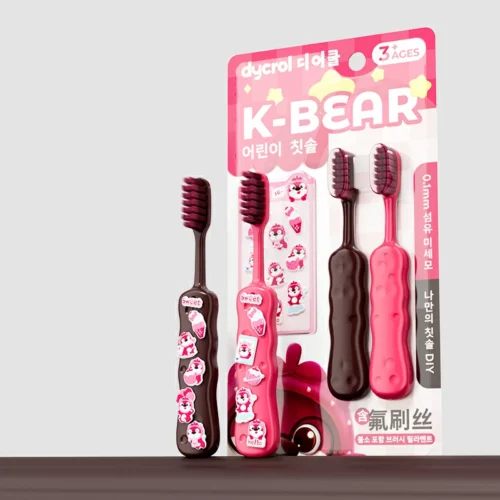 Antislip Kids Plastic Toothbrush