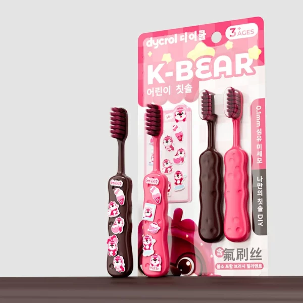 Antislip Kids Plastic Toothbrush