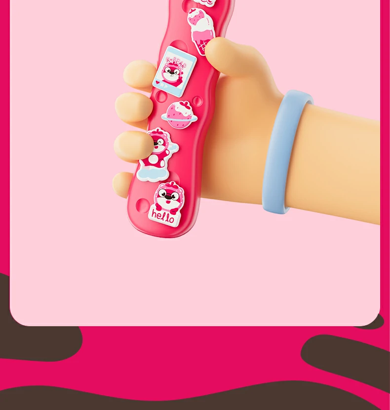 Antislip Kids Plastic Toothbrush