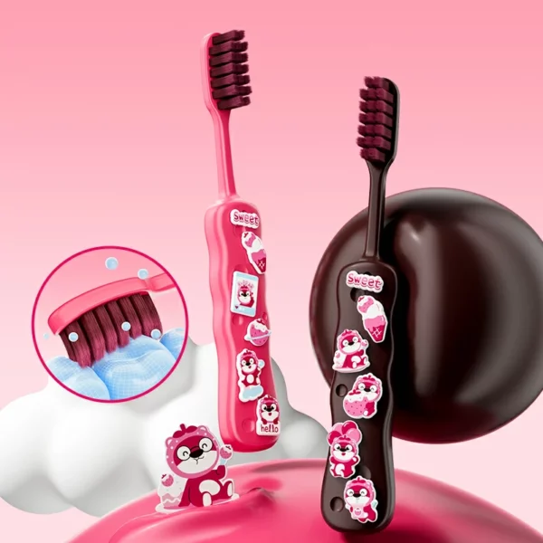 Antislip Kids Plastic Toothbrush