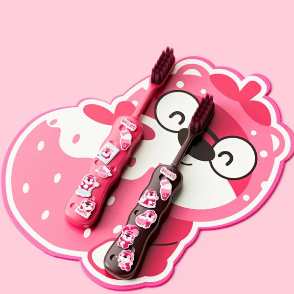 Antislip Kids Plastic Toothbrush