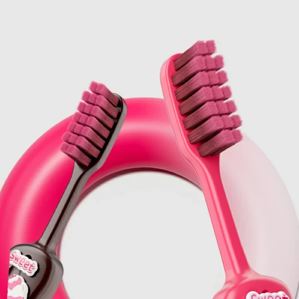 Antislip Kids Plastic Toothbrush