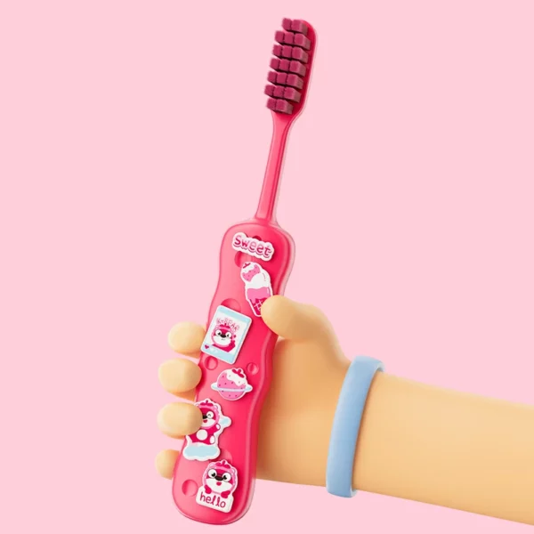 Antislip Kids Plastic Toothbrush