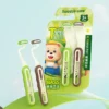 BPA-Free Extra Soft Kids Toothbrush (9) Sweetrip S234 New Invent Colorful Arc Bristles T-Shaped Vertical Kids Toothbrush – BPA-Free Extra Soft