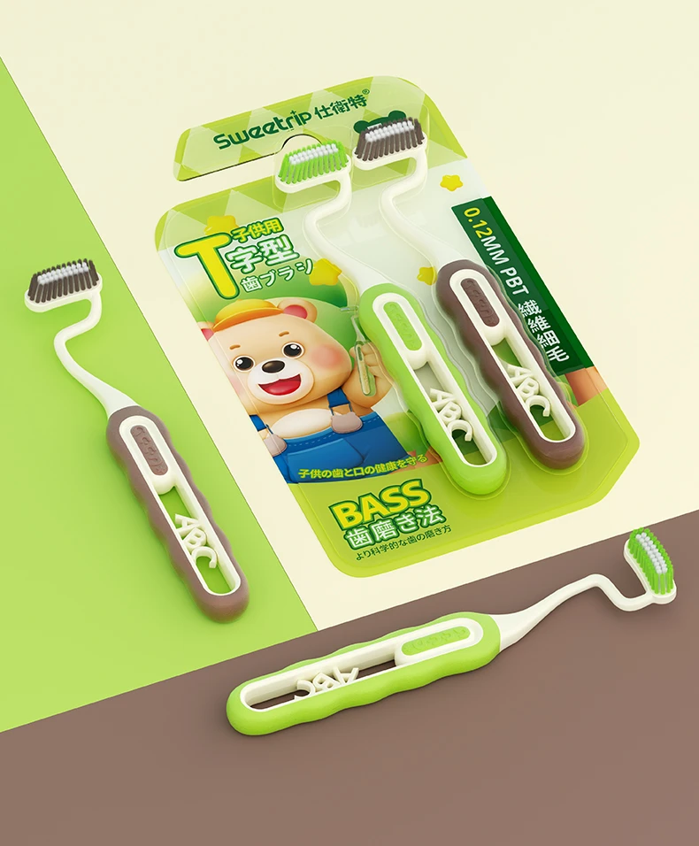 BPA-Free Extra Soft Kids Toothbrush