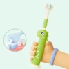 Dinosaur-Shape Toothbrush (2) Dinosaur-Shape Toothbrush