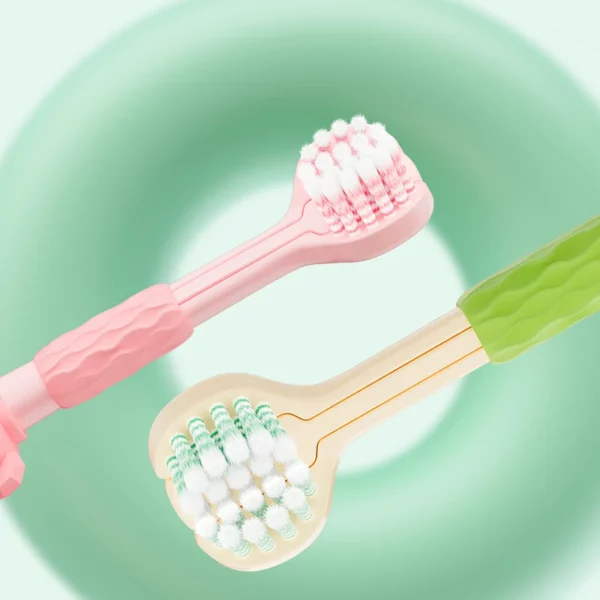 Dinosaur-Shape Toothbrush (4) Dinosaur-Shape Toothbrush