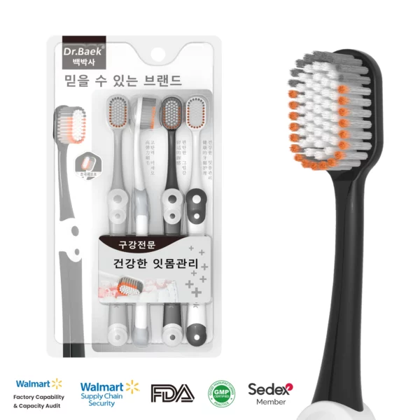 Dr.Baek KR052 Rounded Double Extra Soft Toothbrush