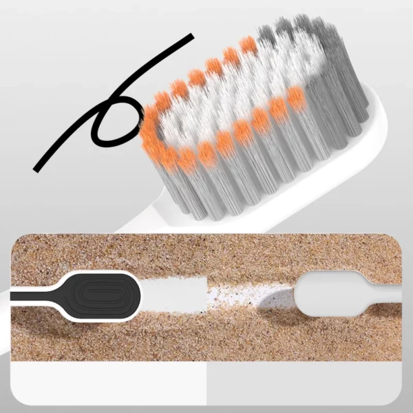 Rounded Double Extra Soft Toothbrush
