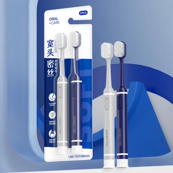 High-Density Soft Rounded Toothbrush