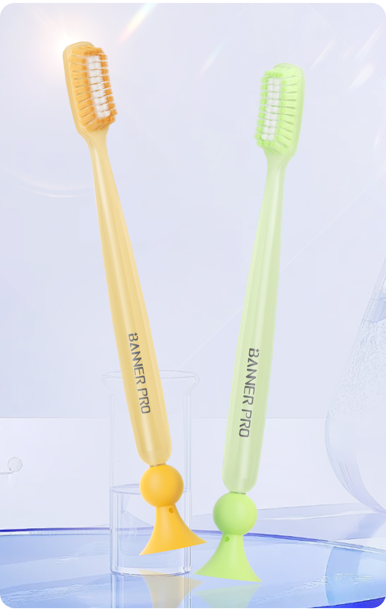 Long Head Arc-Shaped Toothbrush