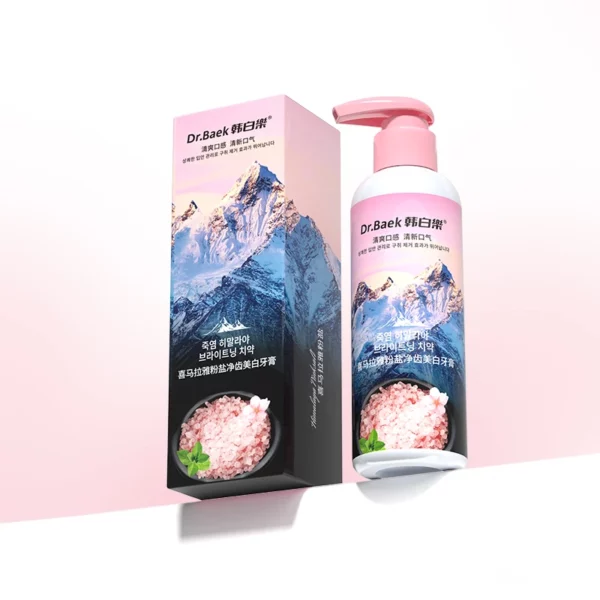 Mint Sea Salt Organic Whitening Toothpaste