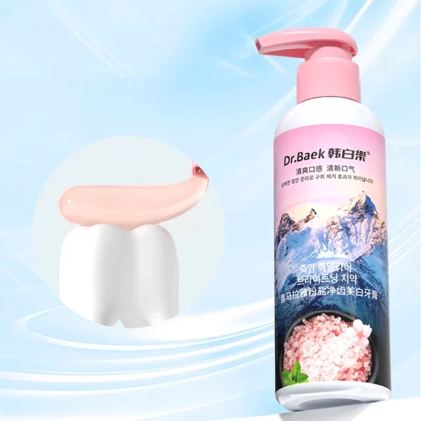 Mint Sea Salt Organic Whitening Toothpaste