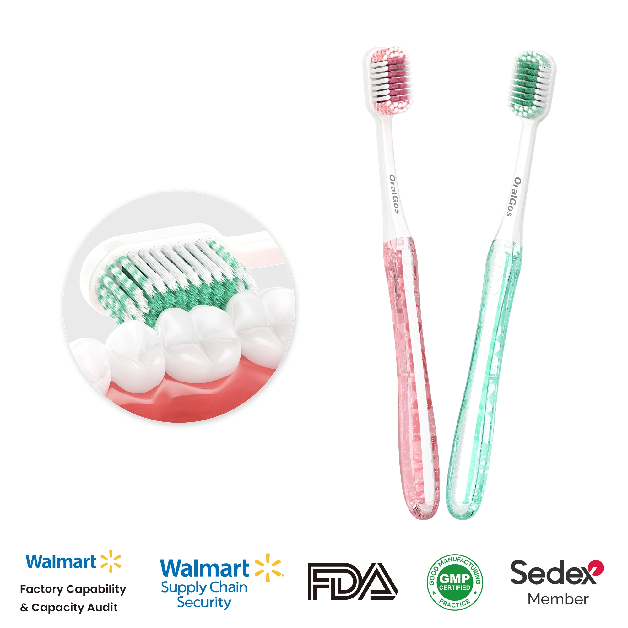 New Style BPA-Free Extra Soft Toothbrush