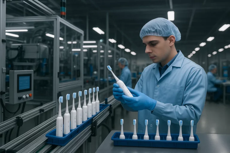 OEM electric toothbrush manufacturing facility