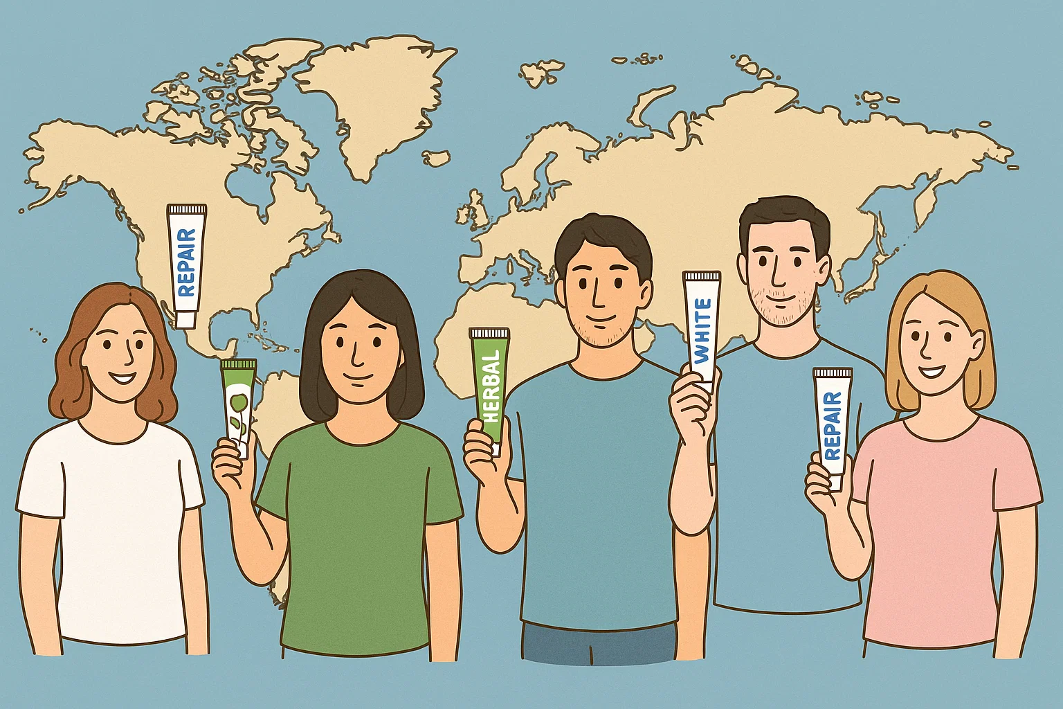 Global market preferences for private label toothpaste