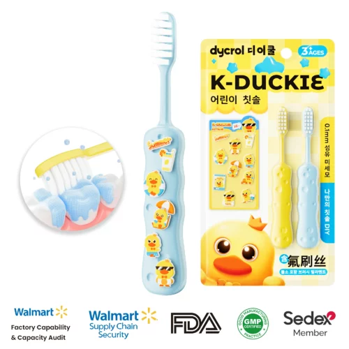 Top-Selling Cute DIY Toy Toothbrush with Anti-Slip Handle Dycrol KR629 Top-Selling Cute DIY Toy Toothbrush with Anti-Slip Handle