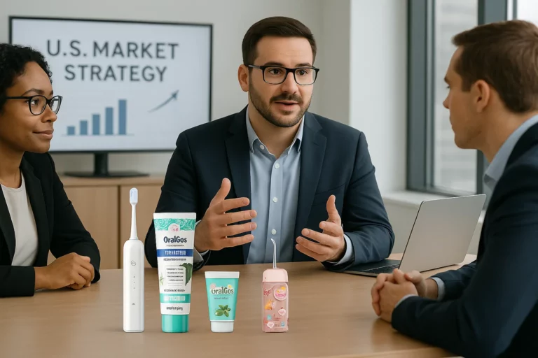 Brand managers planning market entry strategies for the US oral care market.