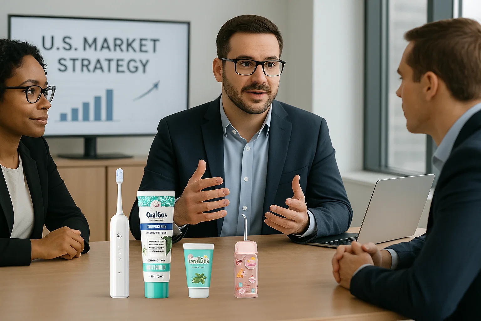 Brand managers planning market entry strategies for the US oral care market.