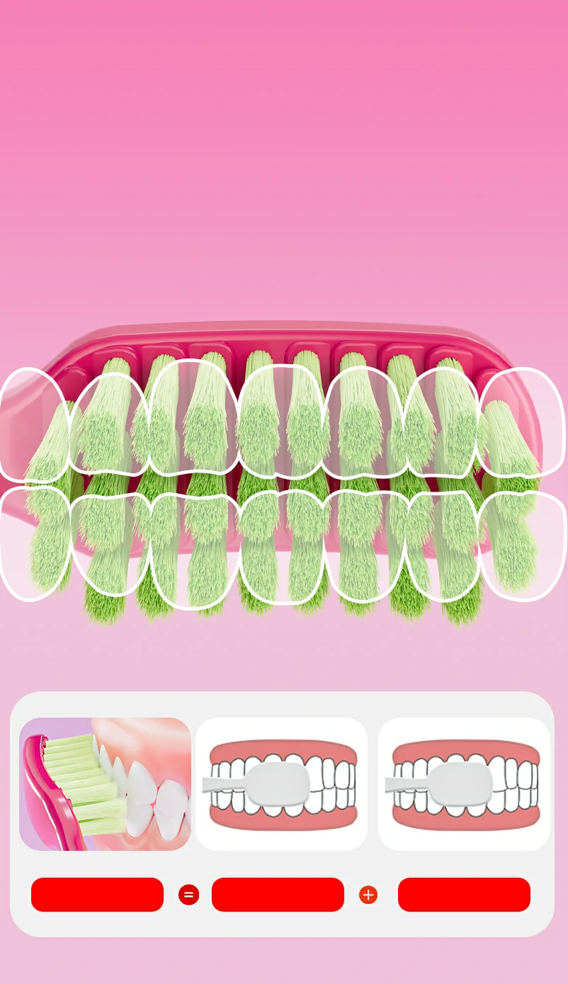 Ultra-Soft Filament PBT Toothbrush