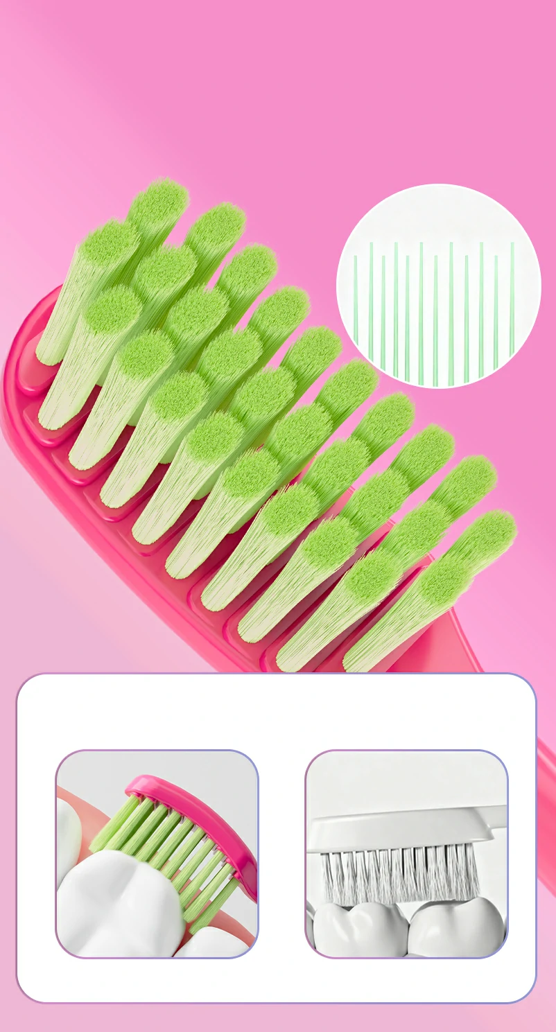 Ultra-Soft Filament PBT Toothbrush