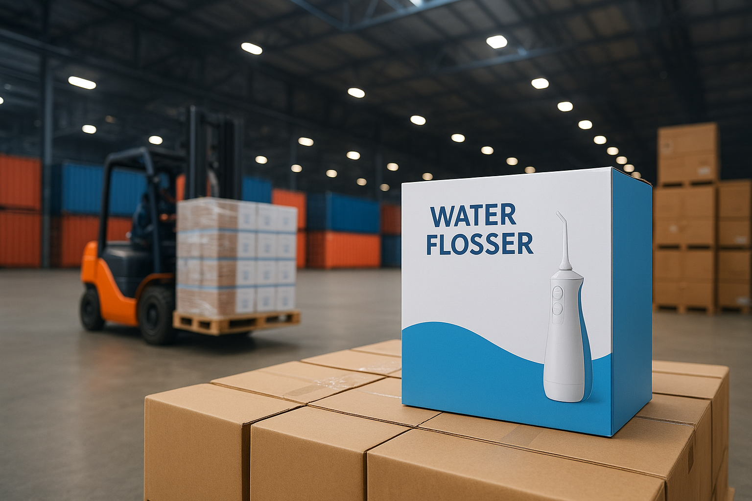 Water flosser OEM lead time reduced with fast logistics