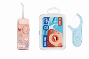 Water flosser and traditional dental floss