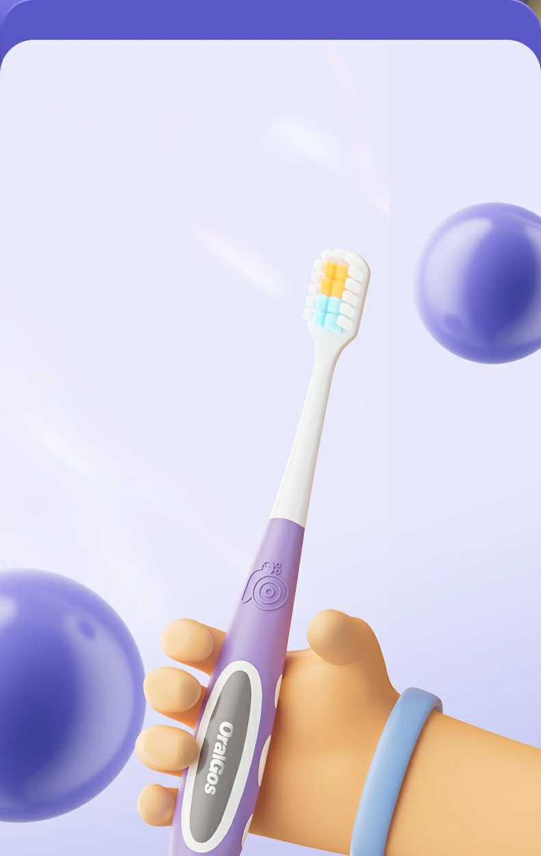 Blister Card Packed BPA-Free Toothbrush